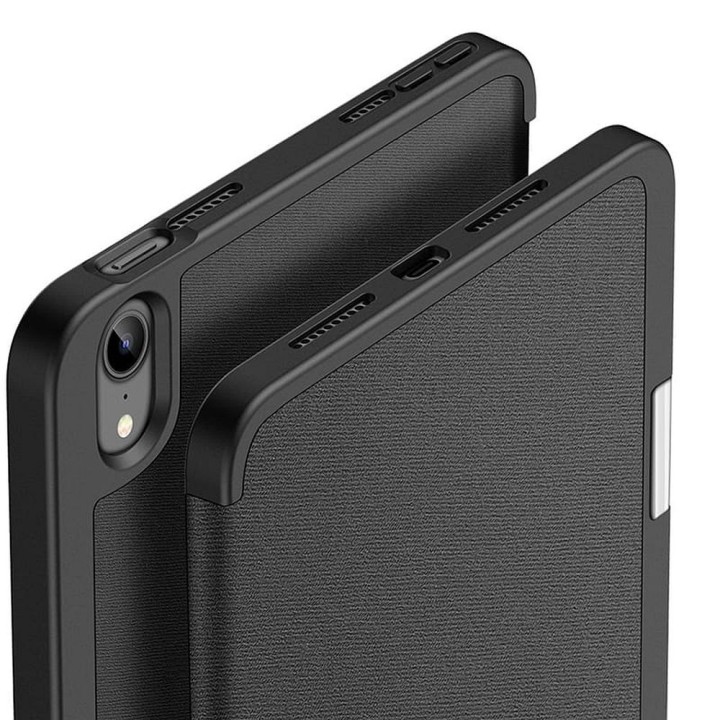 DUX DUCIS case DOMO foldable with a stylus compartment for iPad mini 7/6 black