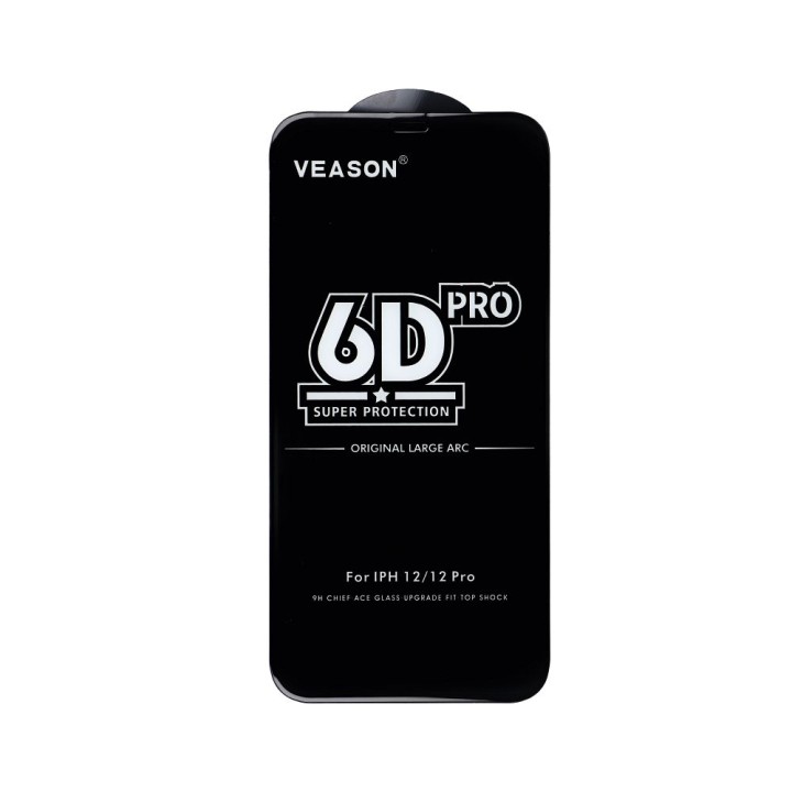 Загартоване скло 6D для Samsung A26 5G Veason Pro Glass чорне