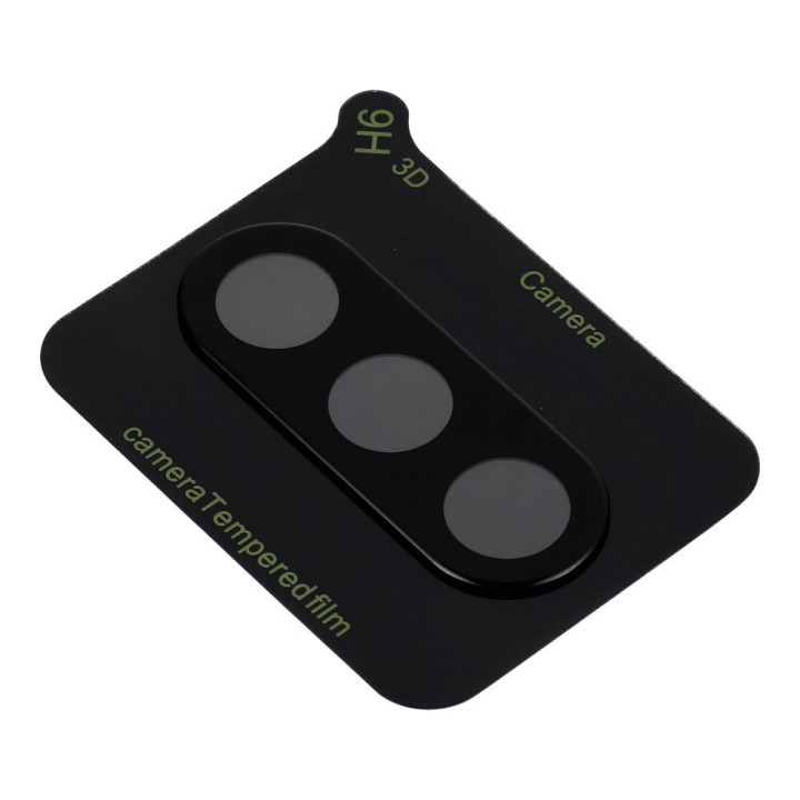 Tempered glass 5D Full Glue for camera for Samsung A56 black