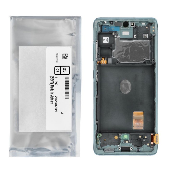 ServicePack дисплей LCD SAMSUNG S20 FE 4G/5G G780F/G781F GH82-24214D Green