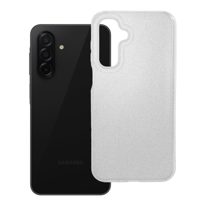 Чехол для Samsung A26 5G Shining серебристый