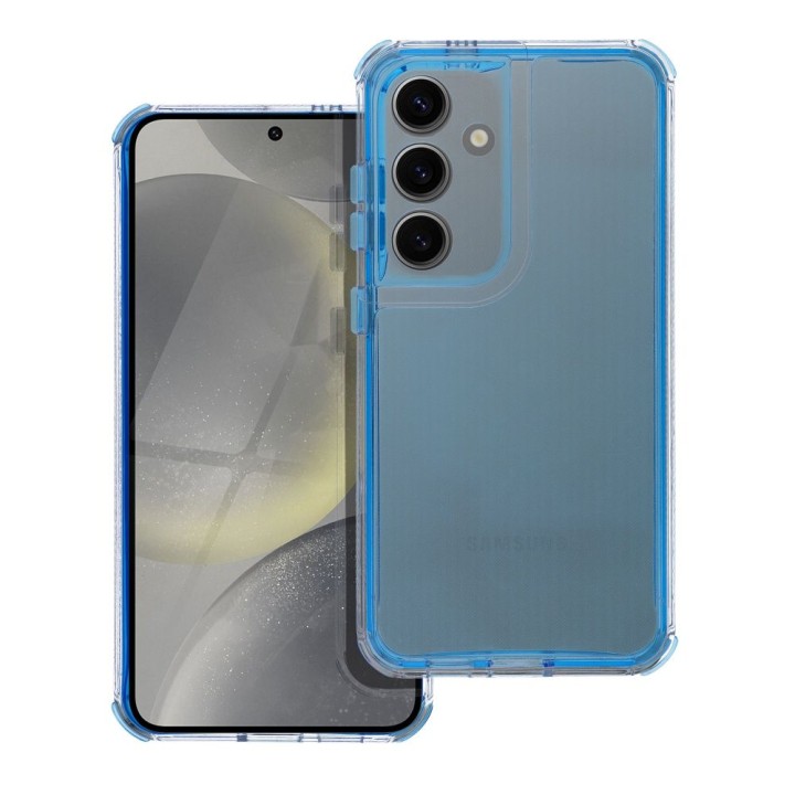 Etui na Samsung A56 5G Matrix Clear niebieskie