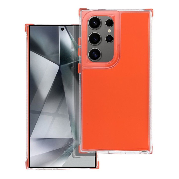 Чохол для Samsung A56 5G Matrix помаранчевий