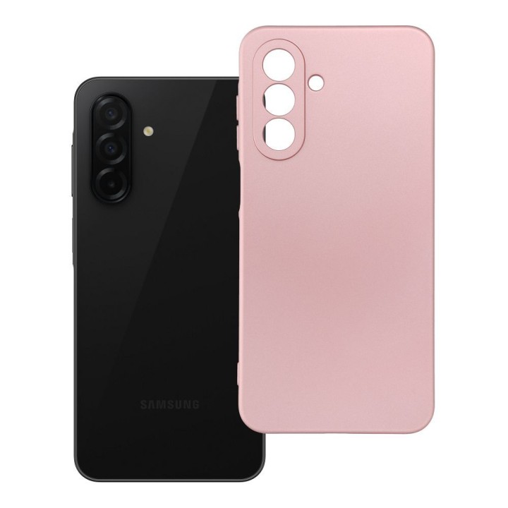Чохол для Samsung A26 5G Metallic рожевий
