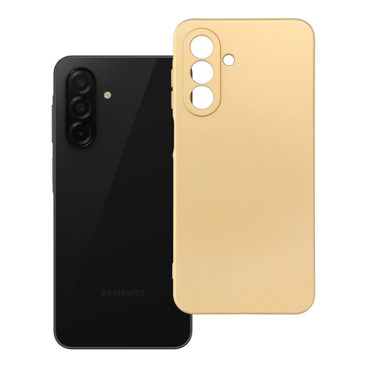 Чехол для Samsung A26 5G Metallic золотой