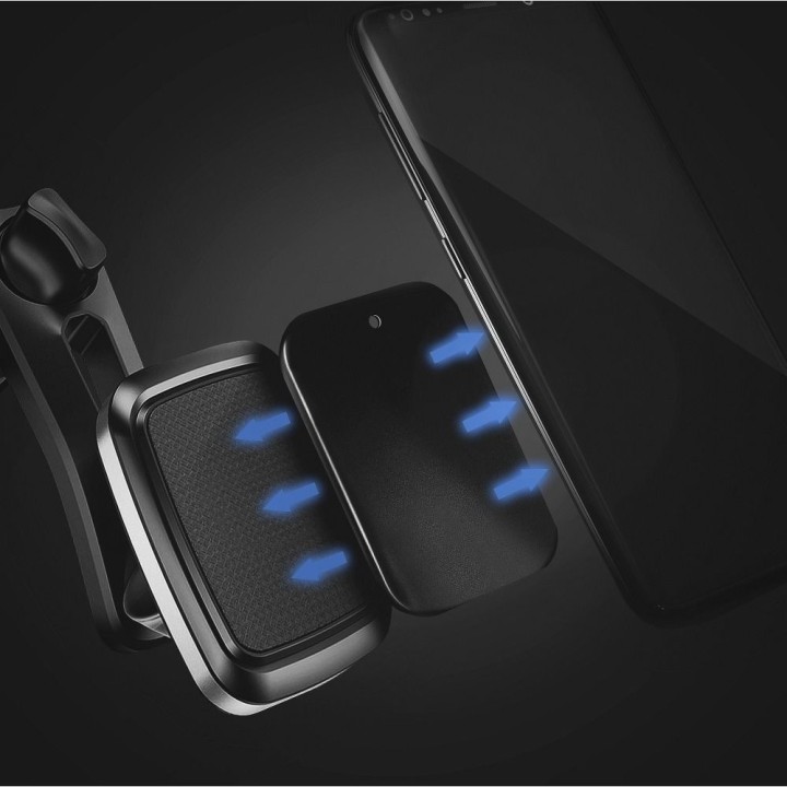 Blaszki for holder magnetic black silver