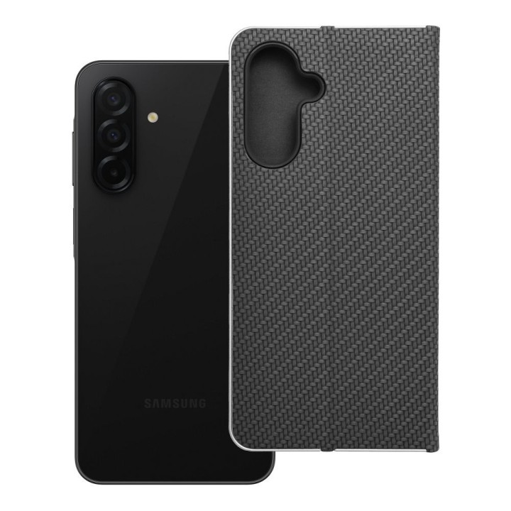 Чохол з клапаном для Samsung A26 5G Luna Book Carbon чорний