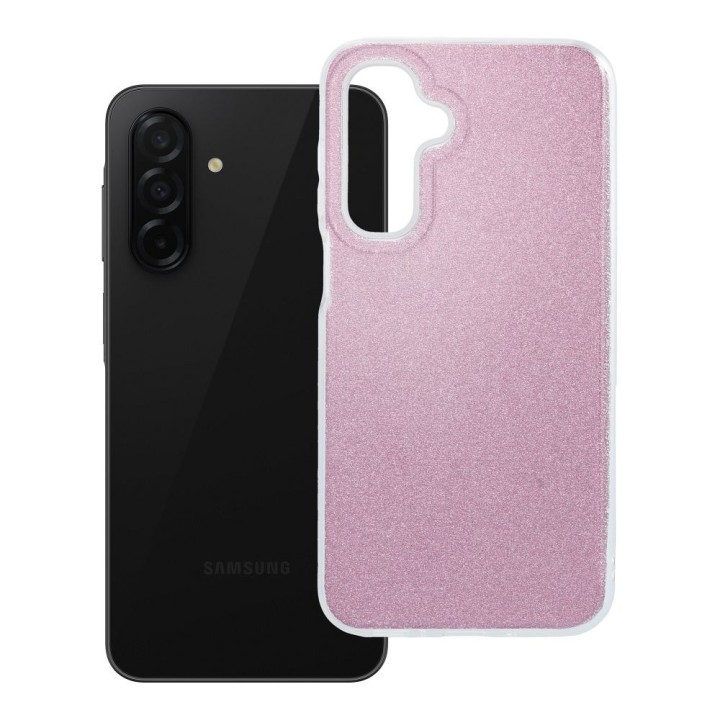Чехол для Samsung A26 5G Shining розовый