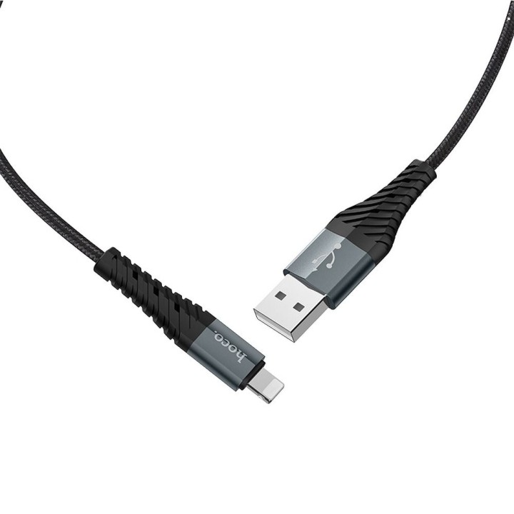 Кабель USB A для Lightning Hoco 2,4A 1 m X38 черный