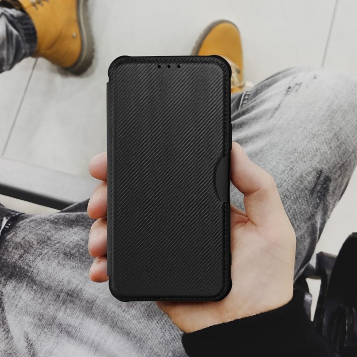 Чехол с клапаном для Samsung A26 5G Razor Book черный