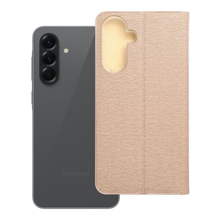 Flip case for Samsung A56 5G Luna Book Gold gold