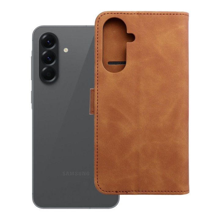 Flip case for Samsung A56 5G Tender Book brown