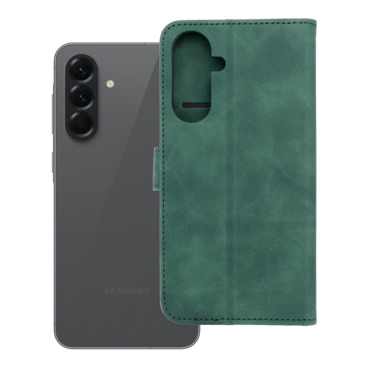 Flip case for Samsung A56 5G Tender Book green