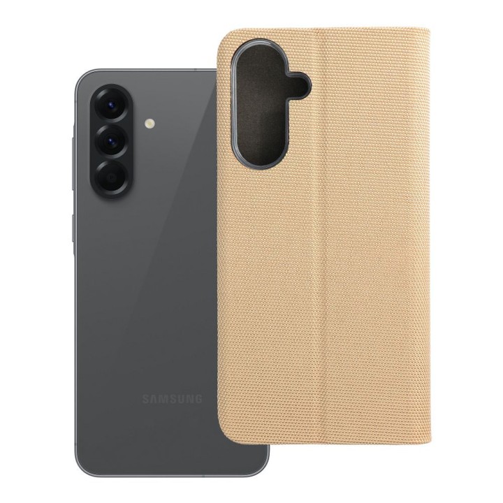 Flip case for Samsung A56 5G Sensitive Book gold