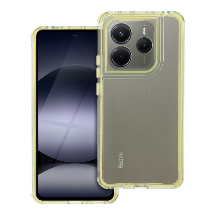 Чехол для Xiaomi Redmi Note 14 5G Matrix Clear желтый