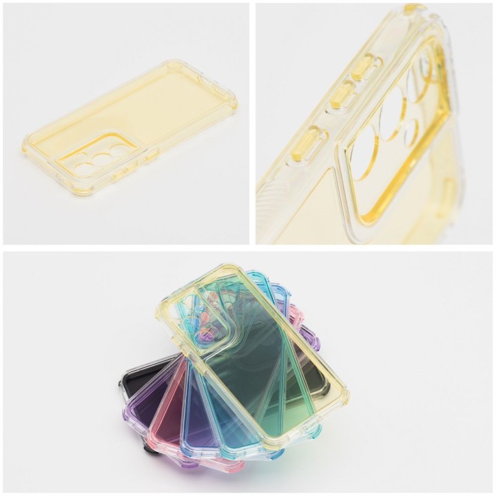 Case for Xiaomi Redmi Note 14 5G Matrix Clear yellow