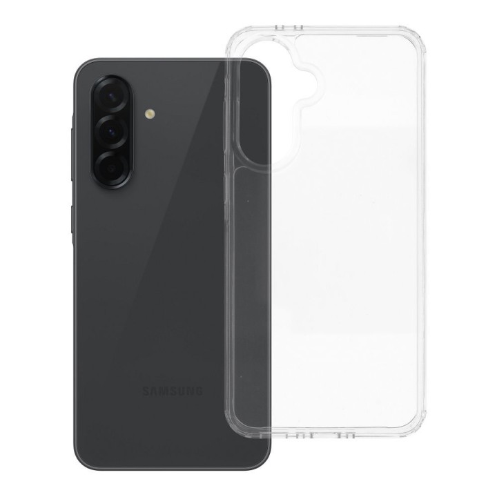 Чохол для Samsung A36 Super Clear Hybrid прозорий
