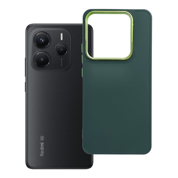 Etui na Xiaomi Redmi Note 14 5G Frame zielone