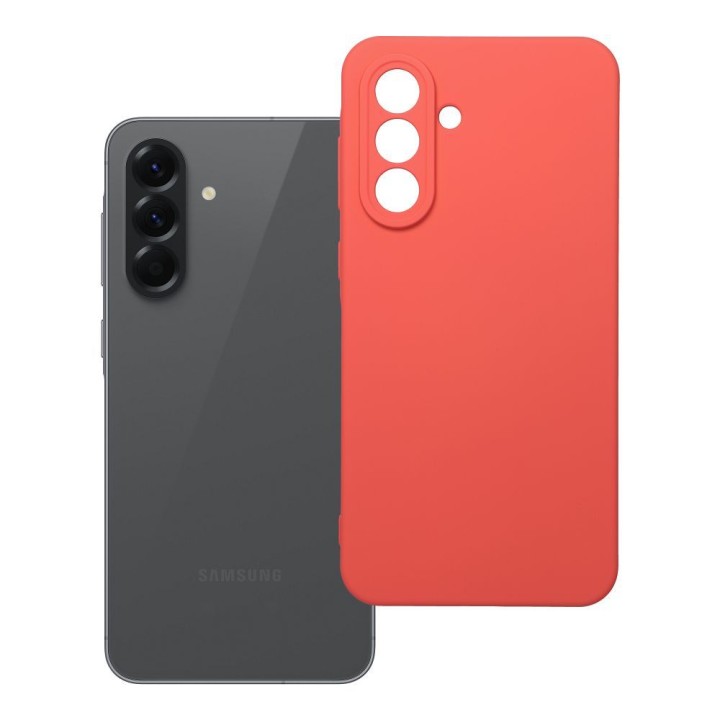 Чохол для Samsung A56 5G Silicone персиковий
