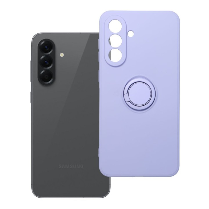 Чохол для Samsung A56 5G Silicone Ring фіолетовий
