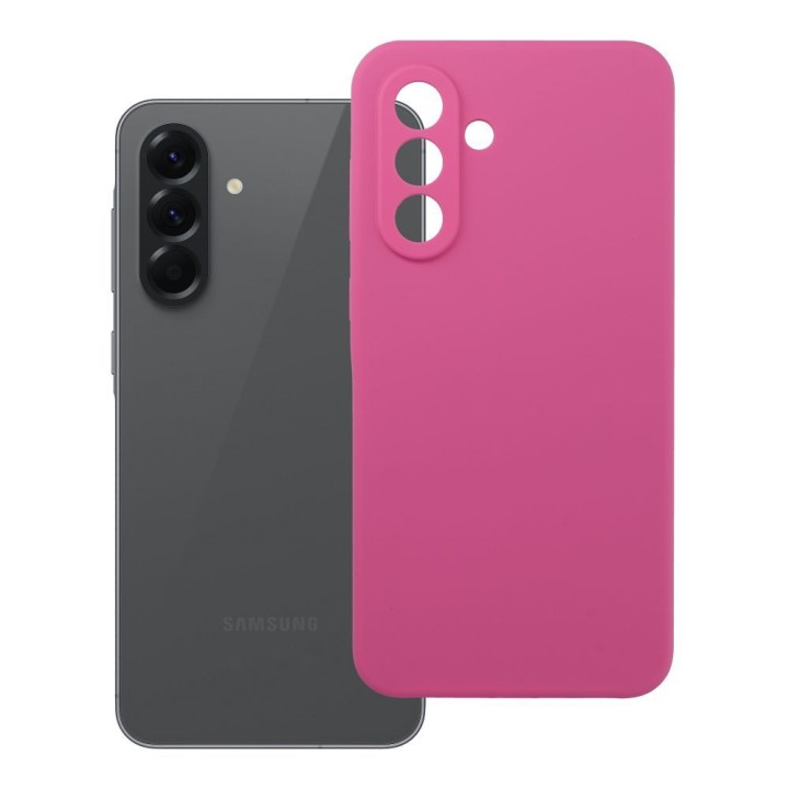 Case for Samsung A56 5G Silicone 2mm (camera protection) pink