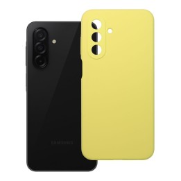 Чохол для Samsung A26 5G Silicone 2mm (camera protection) жовтий