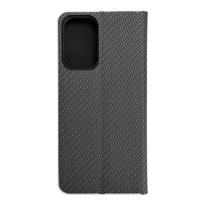 Flip case for Samsung A23 5G Luna Book Carbon black
