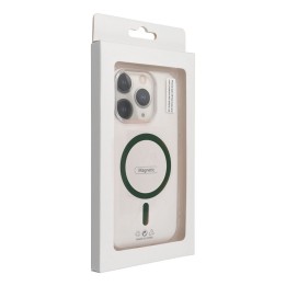 Case for Samsung S25 Drop Glue Colorful Ring Mag Cover compatible with MagSafe dark green