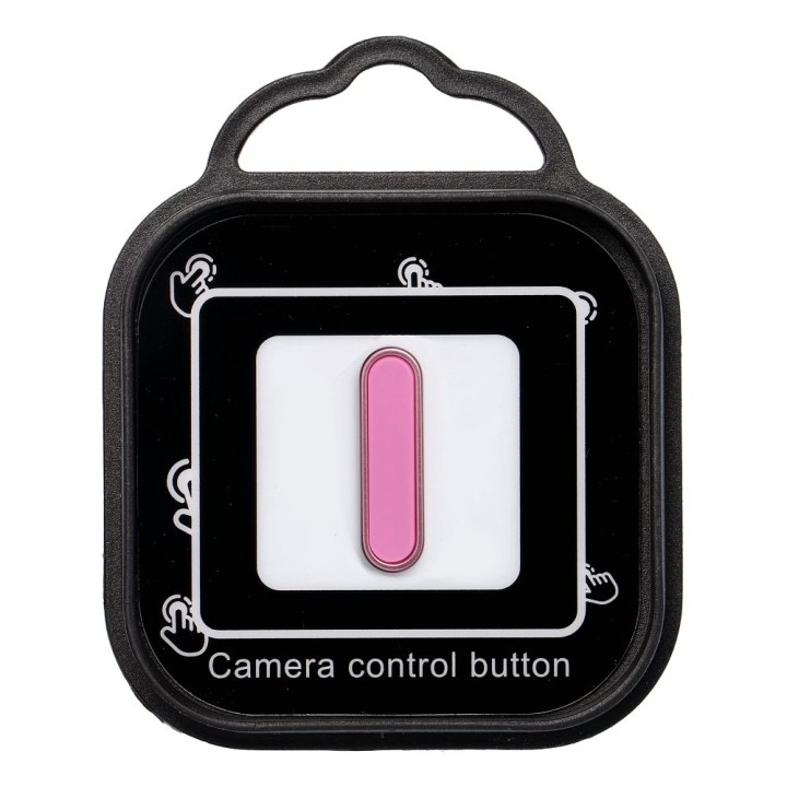 Active Camera Control button fits cases for the IPHONE 16 series: Drop Glue / Clear Mag Cover pink