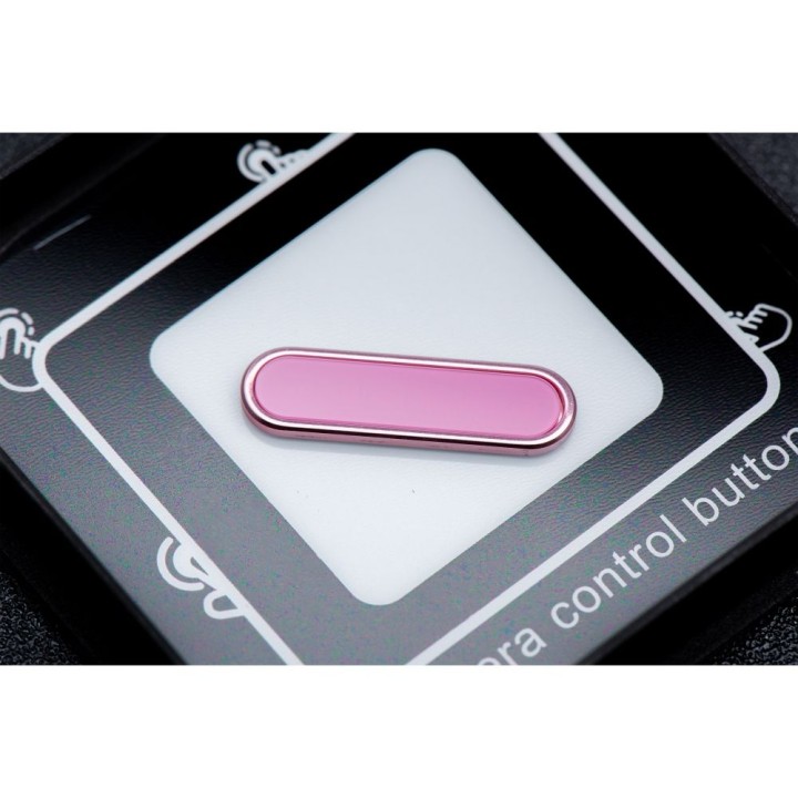 Aktywny button Camera Control fits cases from the series IPHONE 16: Drop Glue / Clear Mag Cover pink