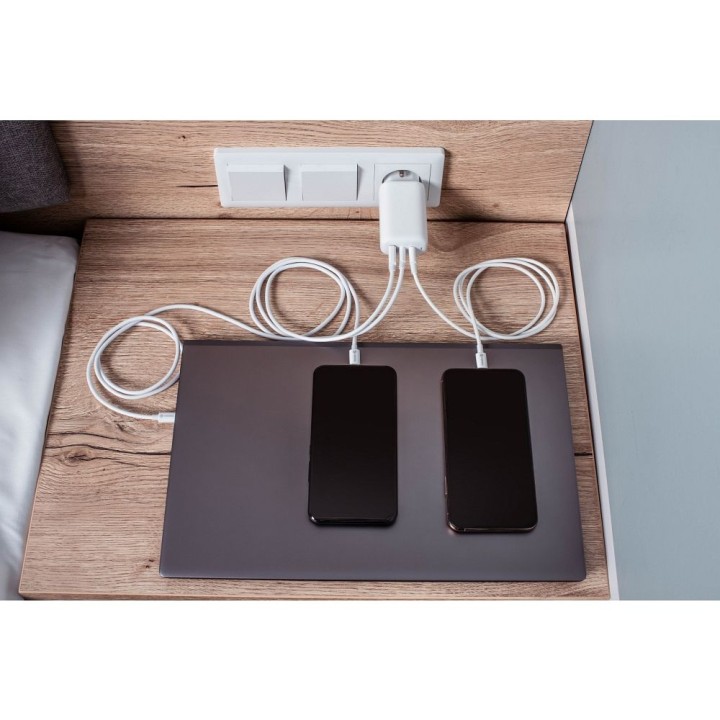 Cable USB A to USB C Forcell F-Energy QC4.0 3A 66W 1 m C336 white