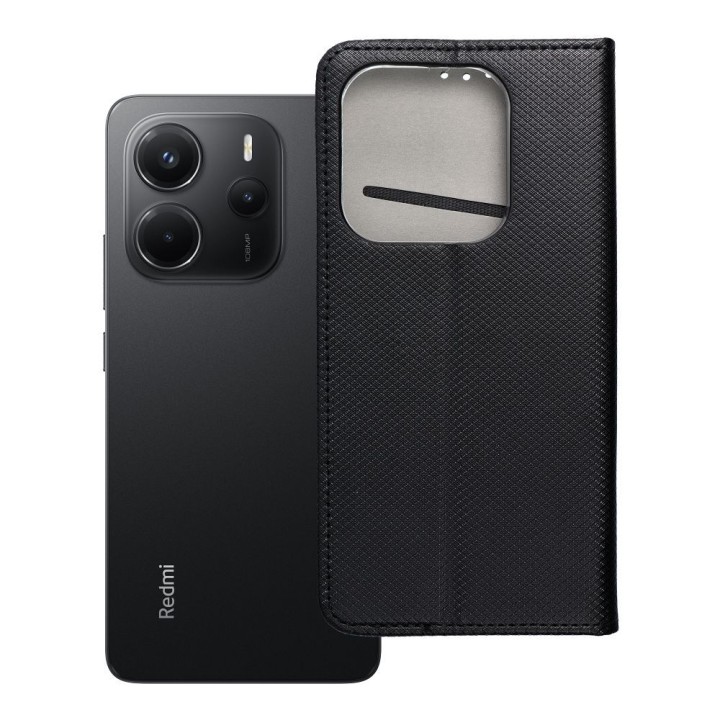 Flip case for Xiaomi Redmi NOTE 14 5G Smart Case Book black