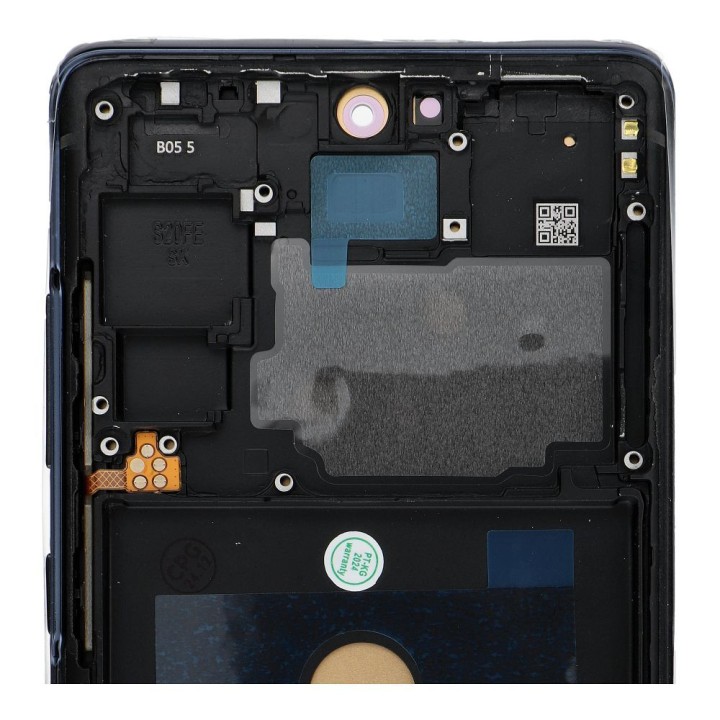 FixCell LCD display for SAMSUNG S20 FE OLED with frame dark blue