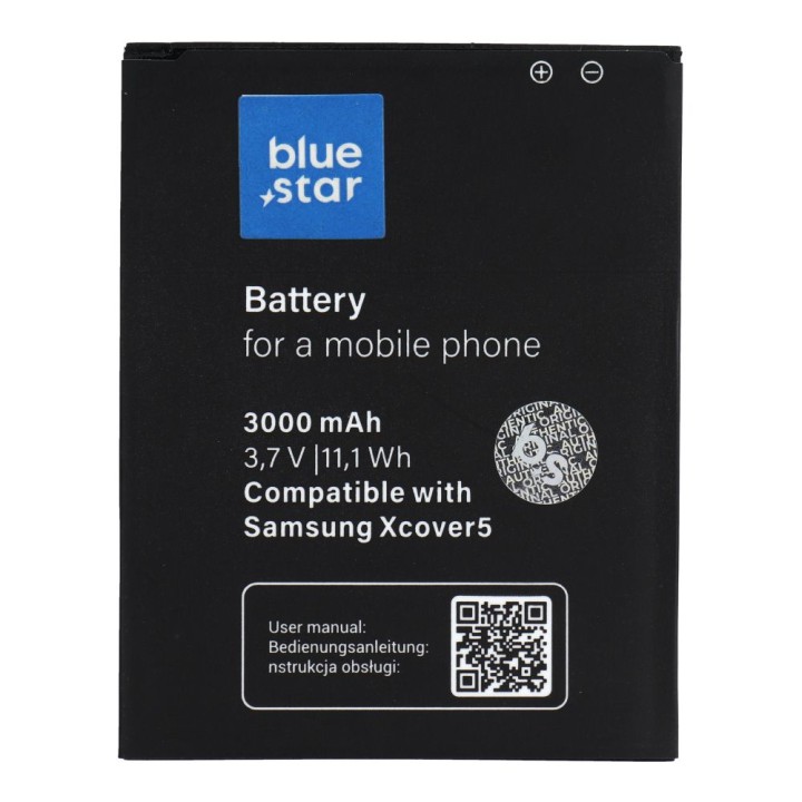 Аккумулятор для Samsung Xcover 5 SM-G525F 2800mAh Blue Star Premium