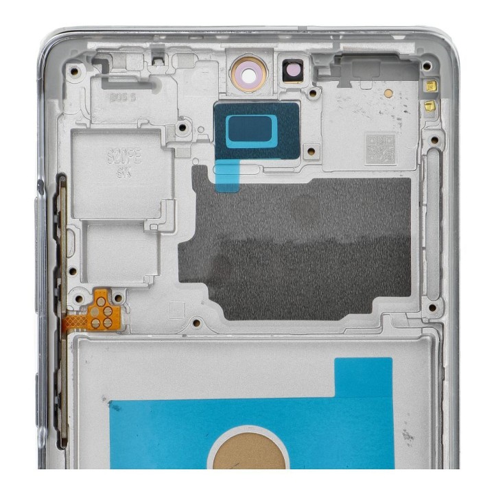FixCell LCD display for SAMSUNG S20 FE OLED with frame white