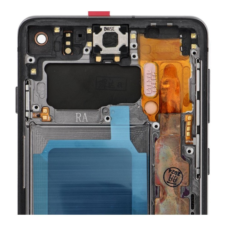FixCell LCD дисплей для SAMSUNG S10 G973 с рамкой черный (восстановленный)