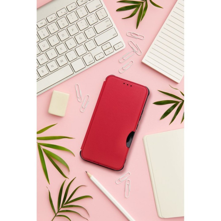Flip case for Xiaomi Redmi 14C Razor Book red