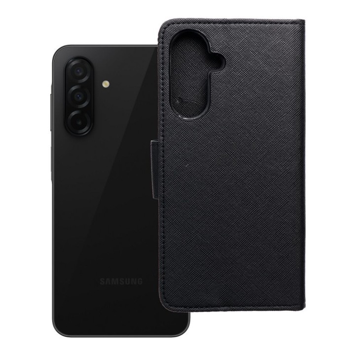 Чохол з клапаном для Samsung A56 Fancy Book чорний