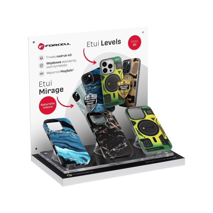 Stand для pokrowców Forcell сумісний з MagSafe HN25