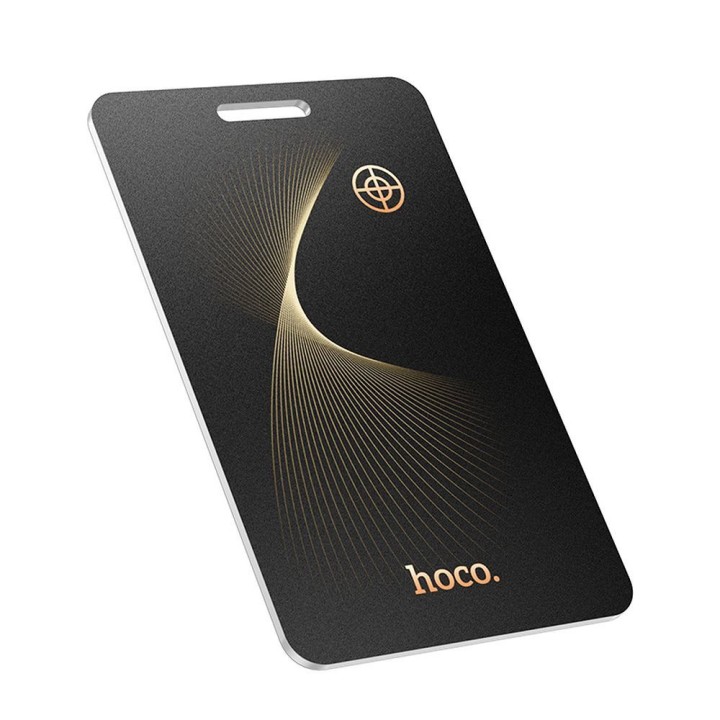 Lokalizator совместимый с Apple Find My Hoco в форме карты E92 черный