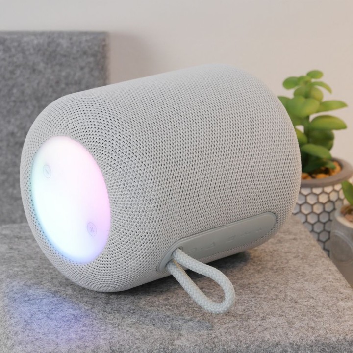 Speaker wireless LED 5W 3h Hoco HC30 grey