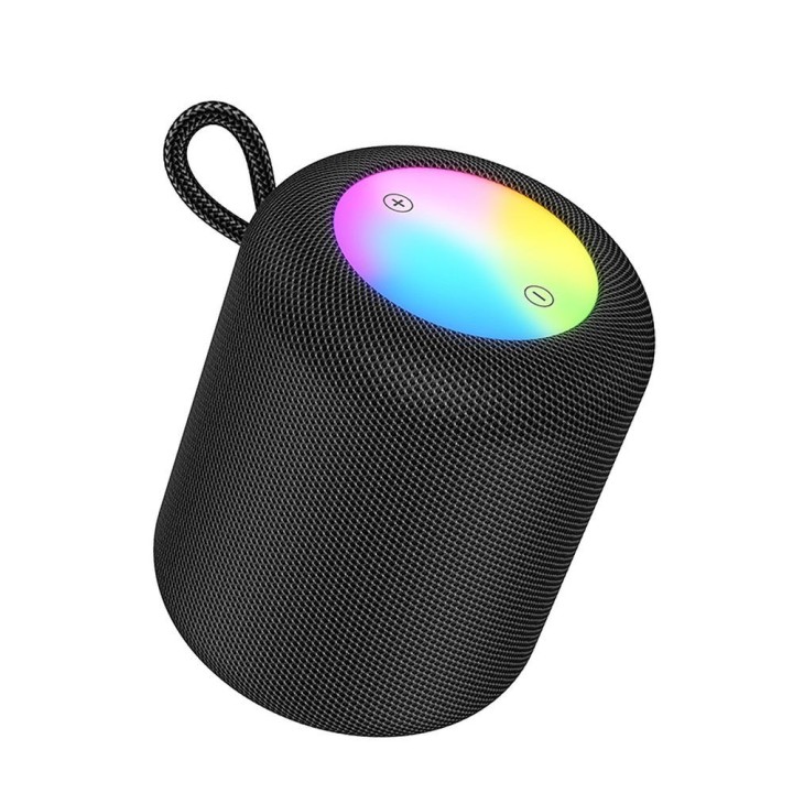 Speaker wireless LED 5W 3h Hoco HC30 black