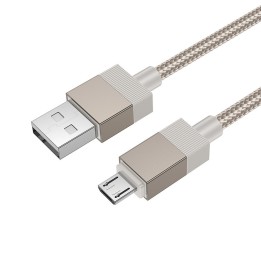 Кабель USB A для Micro USB Hoco 2,4A 1 m X110 золотой