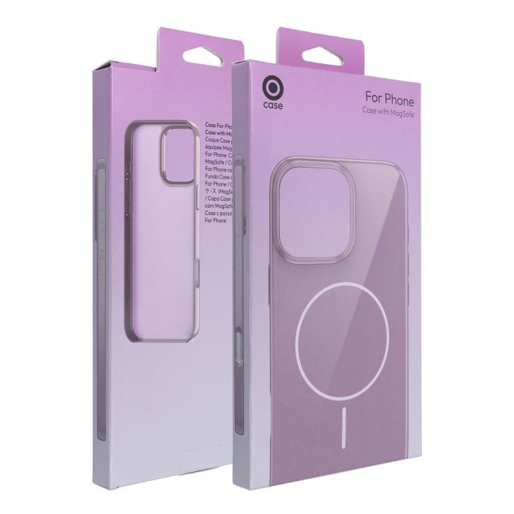 Etui na iPhone 16 PLUS Glossy Mag Cover zgodny z MagSafe fioletowe
