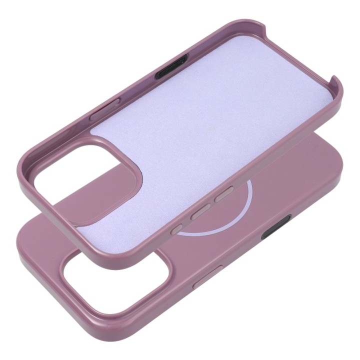 Case for iPhone 16 PLUS Glossy Mag Cover MagSafe compatible purple