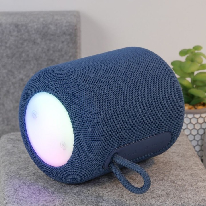 Głośnik bezprzewodowy LED 5W 3h Hoco HC30 niebieski