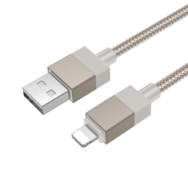 Cable USB A to Lightning Hoco 2,4A 1 m X110 gold