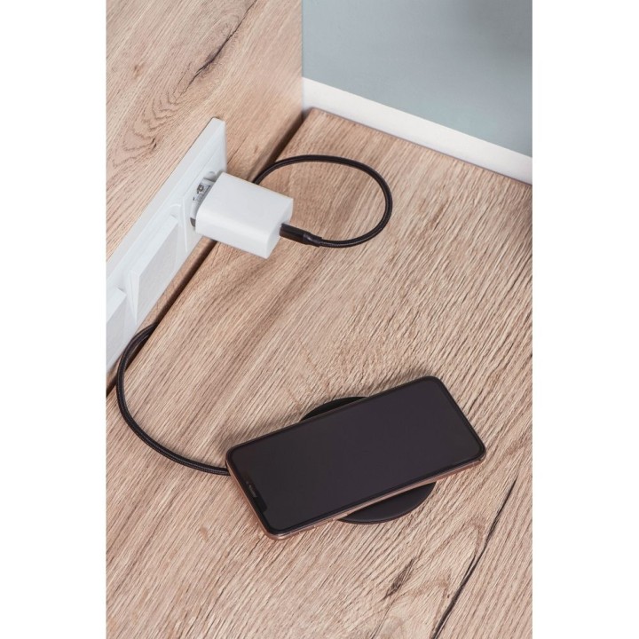 Кабель USB-C – USB-C Forcell F-Energy QC4.0 PD 5A 100W E-mark / 4K / Thunderbolt / 20Gbit/s 1 m C391 чорний