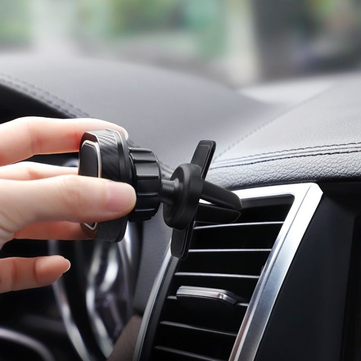 Phone holder for car magnetic Hoco for the air vent CA52 black