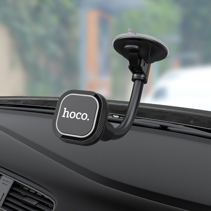 Phone holder for car magnetic Hoco for windscreen / dashboard CA55 black